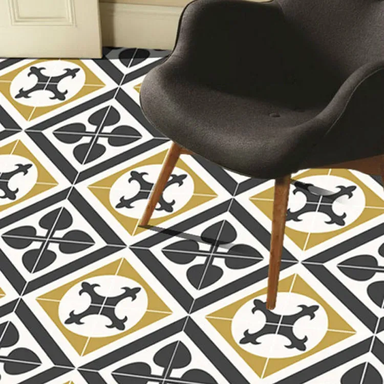 PROMO! Vinyl Floor Tile Stickers Panel of 60 x 120 cm size - Orpheus in Black 2025 romantic - Soldes